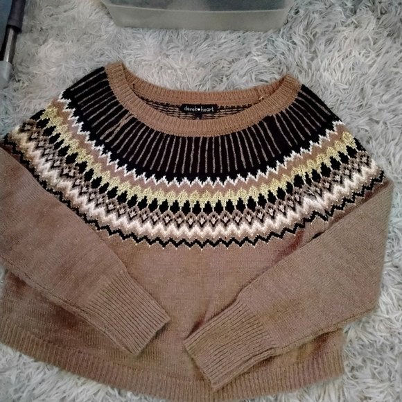 Derek Heart Women's Brown Sweater - Picture 1 of 3